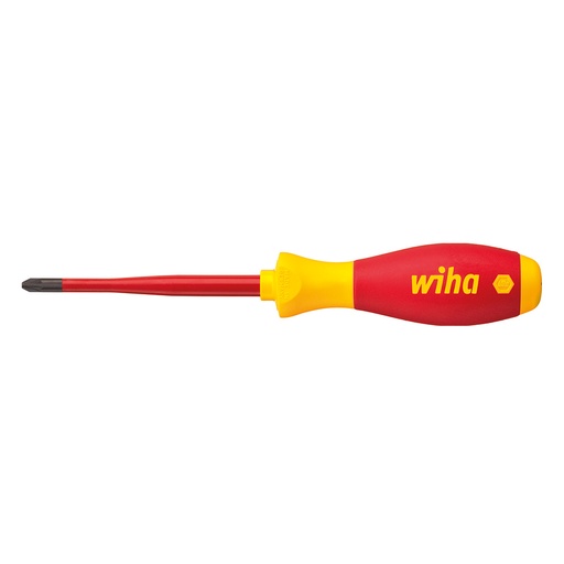 [MFQ-023-0105647] WIHA PlusMin/Pozidriv Schroevendraaier SoftFinish Electric slimFix 3281 SL/PZ2 100mm