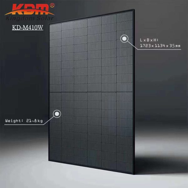 kingdom solar full black zonnepanelen (per pallet)